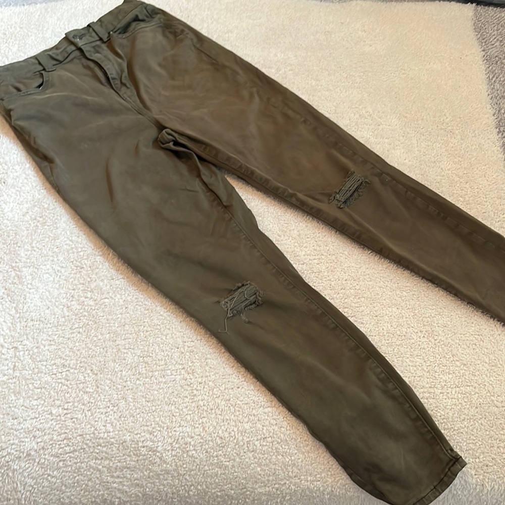 American Eagle Curvy super Hi rise Jegging Size 10R